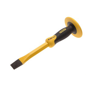 Stanley Fatmax 1 Inch Bolster Chisel With Guard 1in x 12in STA418332 4-18-332