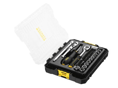 STANLEY FATMAX 48-Piece 1/4in M PRO-STACK Socket Set for Mechanics