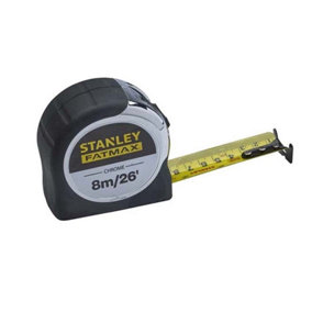 Stanley FatMax 8m Tape Measure Wide Blade Metric Imperial 5-33-891 STA533891