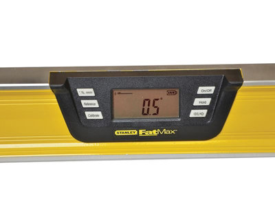 Stanley FatMax Magnetic Digital Level 3 Vial LCD Display 40cm STA042063 ...