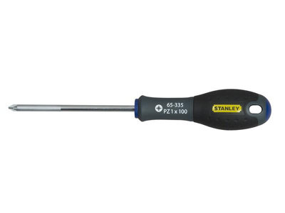 Stanley FatMax Pozidriv Screwdriver PZ4 - 200mm Durable Tool for High Torque Performance