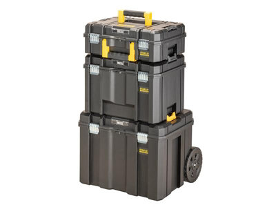 STANLEY FatMax PRO-STACK 4 Piece Mobile Tool Storage Tower INC Deep ...