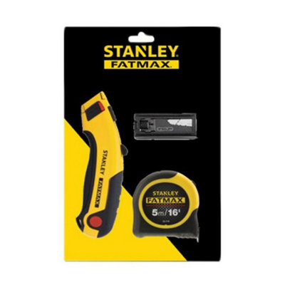 Stanley FMHT43257-0 Tools FatMax Triple Pack: Tape and Blades for ...