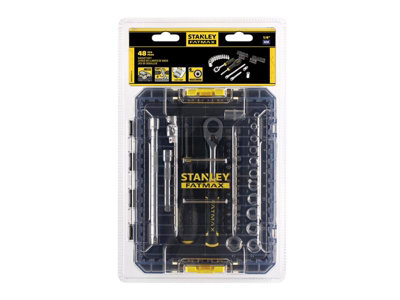 STANLEY FMMT98101-0 FATMAX 1/4in M PRO-STACK Socket Set, 48 Piece STA098101
