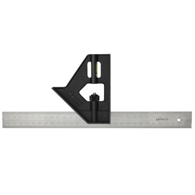 Stanley Hand Tools Combination Square 300mm (12in) Multi Colour (One Size)