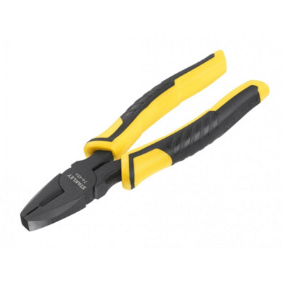 Stanley Hand Tools Controlgrip Combination Pliers Multi Colour (180mm ...