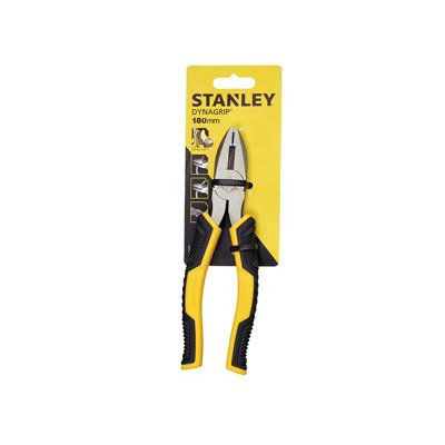Stanley Hand Tools Controlgrip Combination Pliers Multi Colour (180mm ...