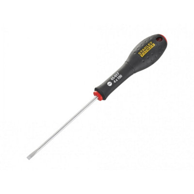 Stanley Hand Tools Fatmax Screwdriver, Parallel Slotted Multi Colour (4 ...