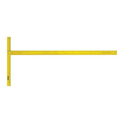 Stanley Hand Tools Metric Drywall T-square 1220mm (4ft) Multi Colour ...