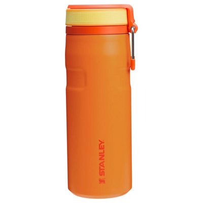 Stanley Iceflow Bottle Twist Flip 0.47L Goldenrod Coral