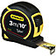 Stanley Metric/Imperial Tape Measure Black/Yellow (One Size)