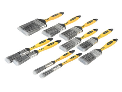 Stanley Paint Brushes Loss Free Synthetic Brush Set 10 Piece STASTPPLF10