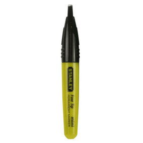 Stanley Permanent Fine Tip Mini Marker Pen Black Pocket Size 2-47-329 1-47-329