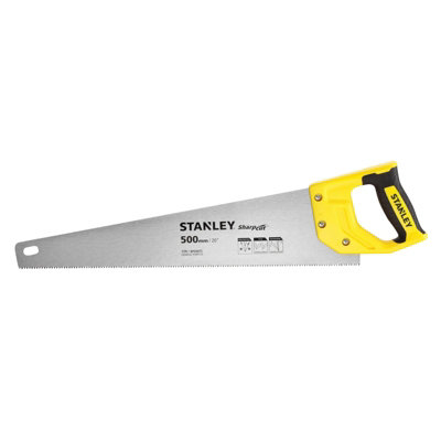 Stanley Sharpcut Handsaw 20 Inch 500mm 7TPI STA120367 1-20-367 STHT20367-1