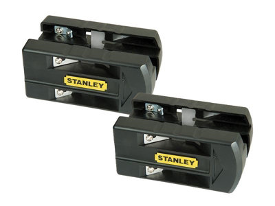 Stanley STA016139 Pack of 2 x Twin Blade Laminate Trimmer 1/2in to 1in 0-16-139