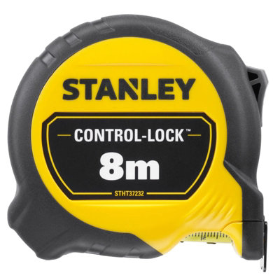 Stanley STA037232 8m Metric Control Grip Trade Tape Measure Magnetic STHT37232-0