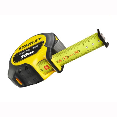 Stanley STA037233 10m Metric Control Grip Trade Tape Measure Magnetic STHT37233