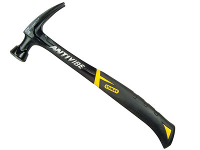 Stanley STA151276 FatMax Antivibe All Steel Rip Claw Hammer 450g 16oz 1 51 276