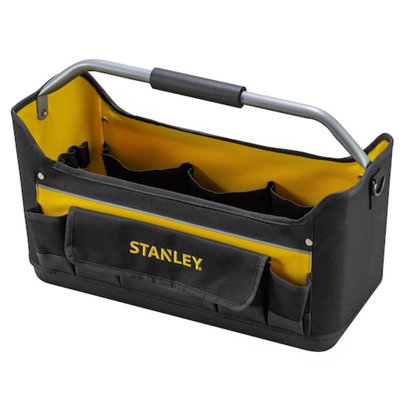 Stanley STA170319 20" Tote Tool Canvas Bag Open 50cm Toolbag 1-70-319