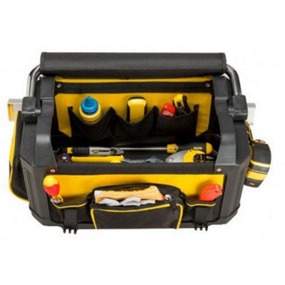 Stanley STA179213 Fatmax 1-79-213 Plastic Fabric Tote Toolbag 20 - Main Image