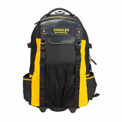 Stanley STA179215 Fatmax Wheeled Backpack Rucksack Tool Bag on Wheels 179215 DIY at B&Q
