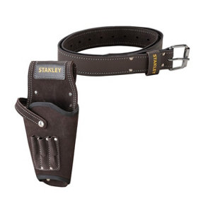 Stanley STA180118 STA180119 Leather Belt with Leather Drill Holster Left / Right