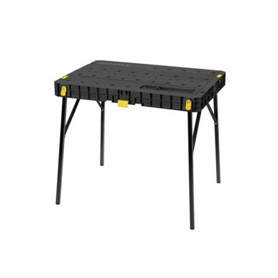 Folding tool outlet table