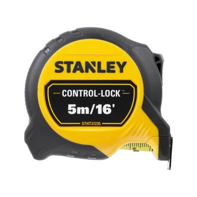 Stanley STA537235 5m 16ft Control Grip Trade Tape Measure Magnetic STHT37235-5