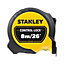 Stanley STA537236 8m 25ft Control Grip Trade Tape Measure Magnetic STHT37236-5