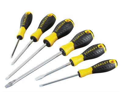 STANLEY STHT0-60209 0-60-209 Essential Screwdriver Set, 6 Piece STA060209