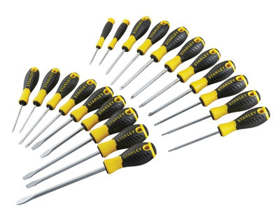 STANLEY STHT0-60213 0-60-213 Essential Screwdriver Set, 20 Piece STA060213