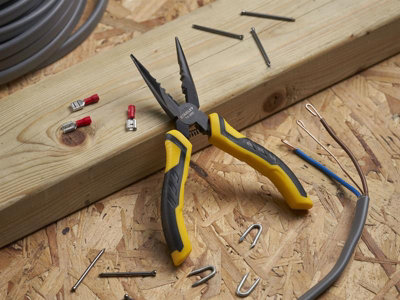 STANLEY STHT0-74363 ControlGrip Long Nose Cutting Pliers 150mm (6in) STA074363 - 7