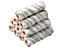 STANLEY STRMGR10 Medium Pile Silver Stripe Sleeve 100mm (4in) 10 Pack STASTRMGR10