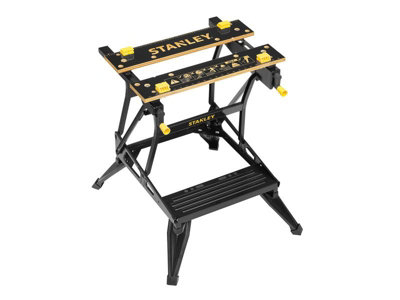 STANLEY STST83400-1 2-in-1 Workbench & Vice Workmate Style Saw Horse ...