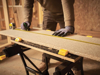 STANLEY STST83400-1 2-in-1 Workbench & Vice Workmate Style Saw Horse ...