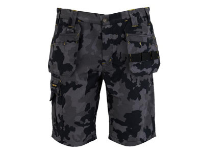 Stanley STW40058-204 Hanley Holster Shorts Black Camouflage Waist 36in