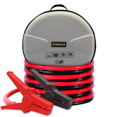 Buy STANLEY SXAE00013 Car Jump Start Leads 3.5 M DIY at B&Q