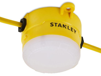 Stanley SXLS31363E Interconnectable Festoon Kit 8 LED Bulbs 240V 16.5m