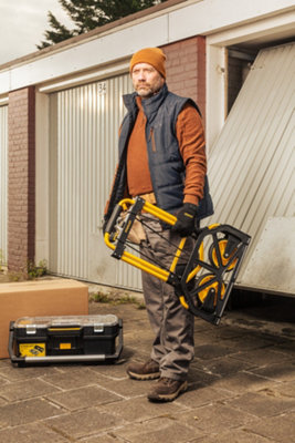 Stanley SXWTD-FT582 Folding Hand Truck, Yellow, 90 kg