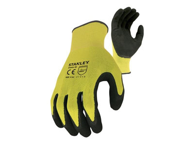 Stanley SY890L EU SY18L Waterproof Grip Gloves - L Size 9 STASY890L