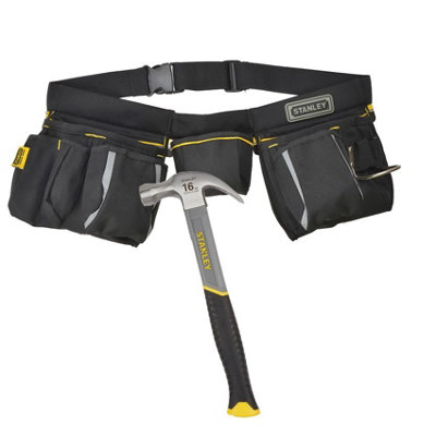 Stanley Tool Apron Multi Pouch and 16oz Stanley Claw Hammer STA196178 1 ...