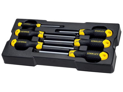Stanley Tools 6-Piece Torx Screwdriver Set with Durable Chrome Vanadium Steel