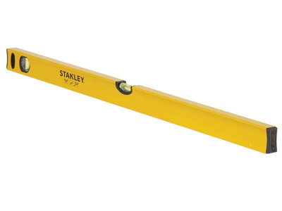 Stanley Tools Classic 80cm Box Level with Dual Vials for Precision Measuring