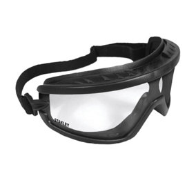 Stanley Vented Safety Goggles Eye Protection Polycarbonate Lens EN 166 Standard