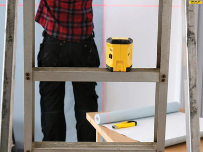 Stanley X1 Red Beam 10M Range Cross Line Laser Level IP50 STHT77611-0 INT077611