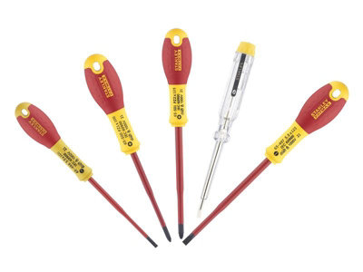 STANLEY XTHT0-62693 FatMax VDE Insulated Screwdriver Set, 5 Piece STA062693