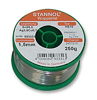 STANNOL - Lead Free Solder Wire 0.5mm, 250g