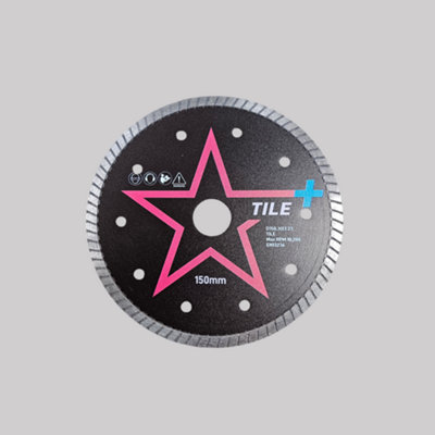 STAR+ 150mm Sintered Diamond Tile Blade