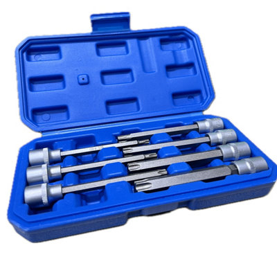 Star Bit Socket Set - 3/8" Drive Long Reach 7 Piece Set