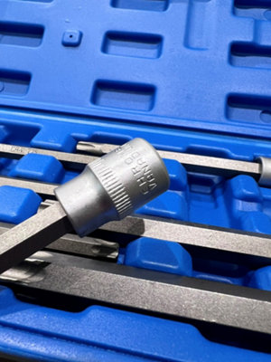 Star Bit Socket Set - 3/8" Drive Long Reach 7 Piece Set